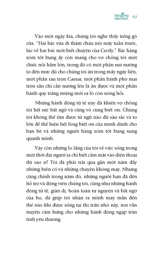 Hạt Giống Tâm Hồn - Gieo Hạt Mầm Tử Tế