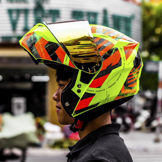 Mũ bảo hiểm Fullface YOHE 938 lật hàm