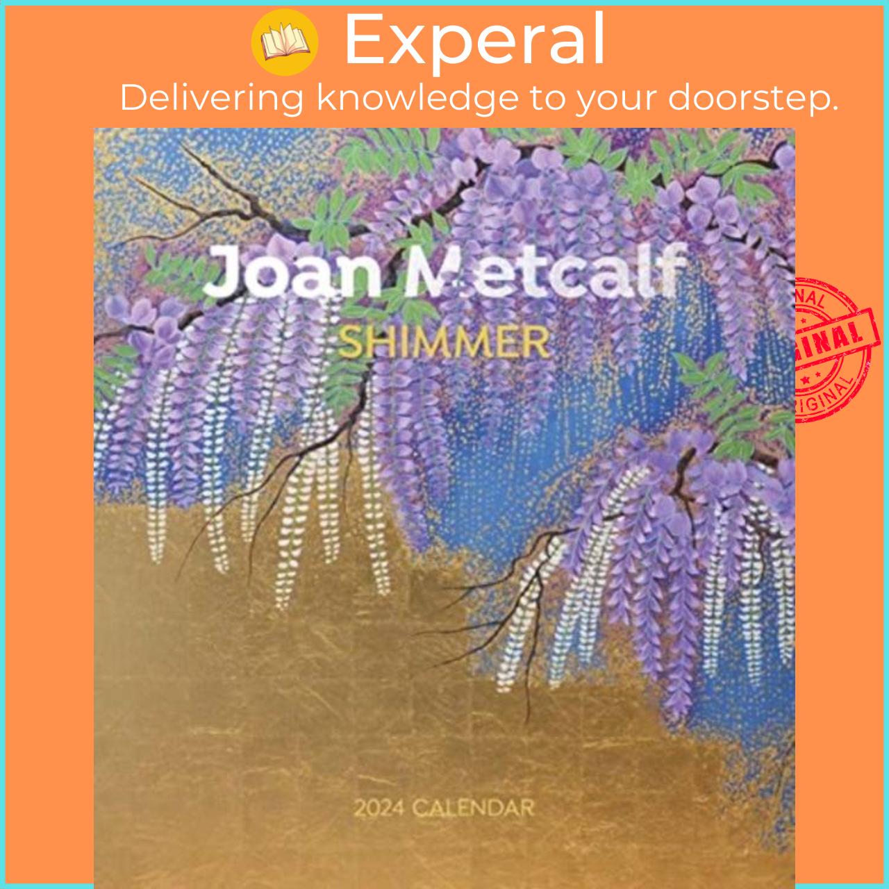 Sách - Joan Metcalf - Shimmer 2024 Wall Calendar by Joan Metcalf (UK edition, paperback)