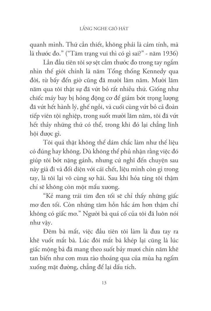 Lắng Nghe Gió Hát - Haruki Murakami