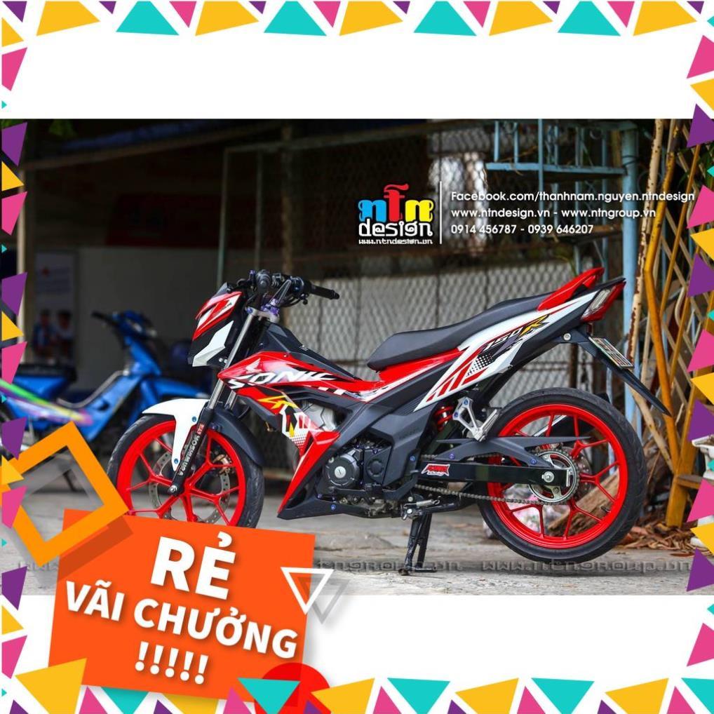 Tem Rời Sonic Mẫu Zin Trắng Đỏ