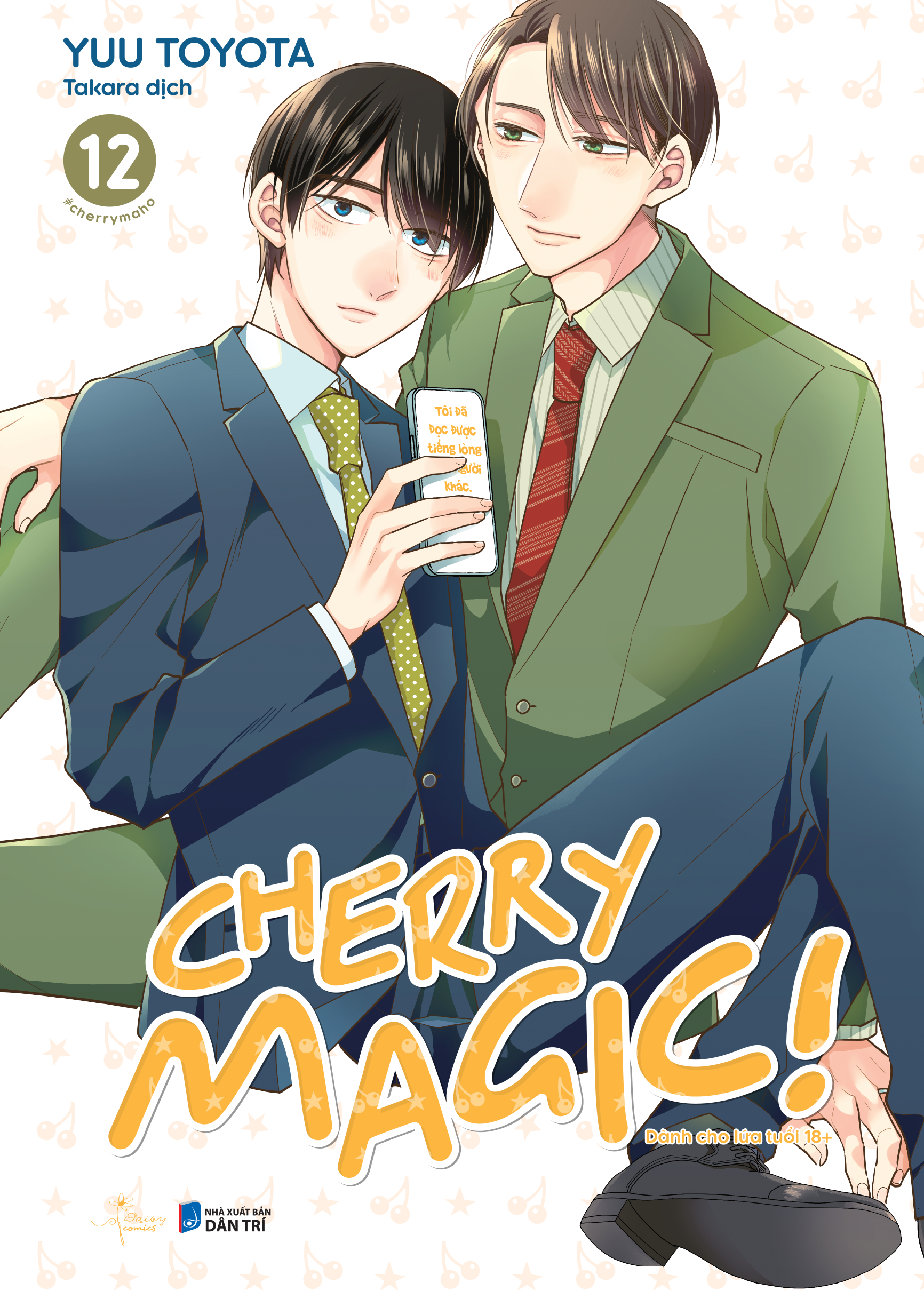 Sách - Cherry Magic - Tập 12 - Tặng Kèm Postcard 2 Mặt Bồi Cứng