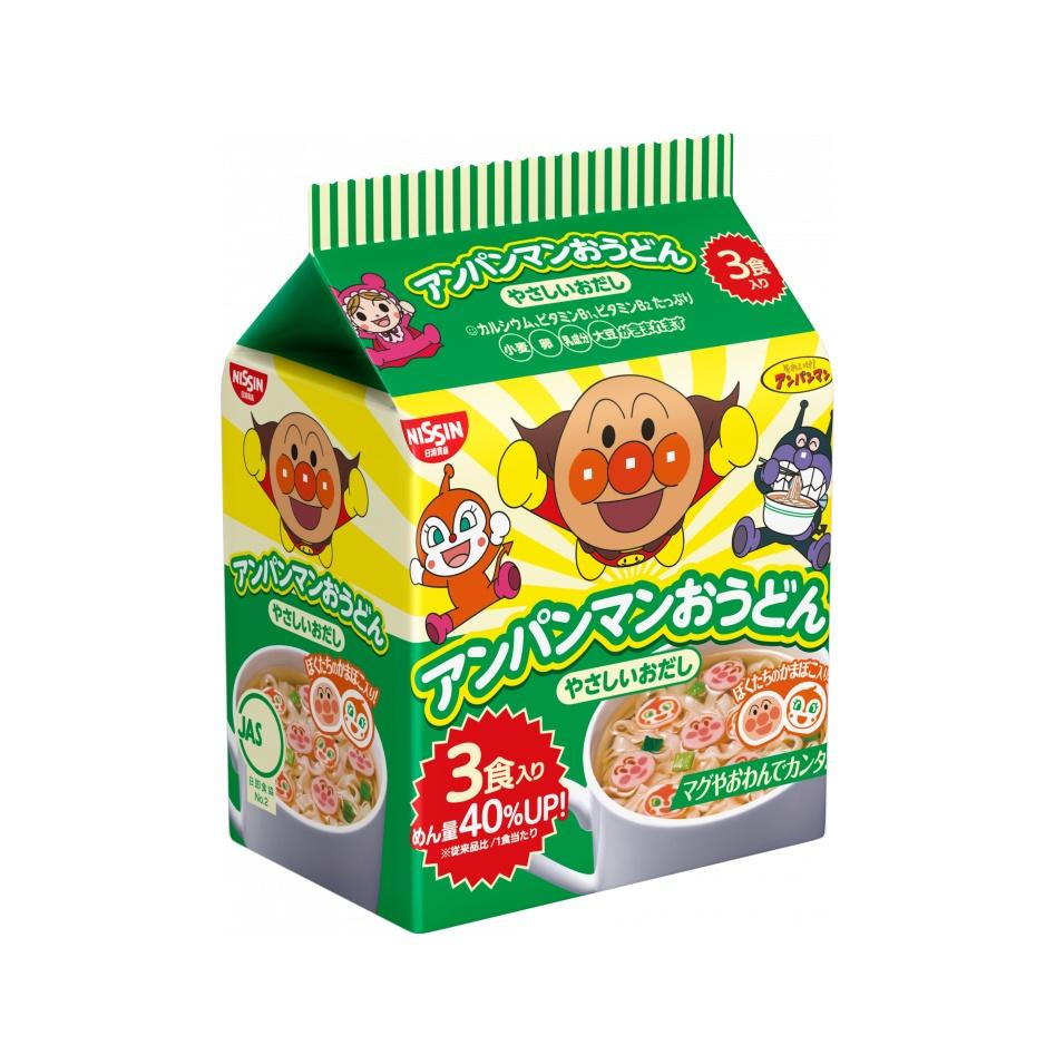 Mỳ ăn liền Anpanman Udon và Mỳ ăn liền Anpanman Ramen - Nissin Nhật Bản