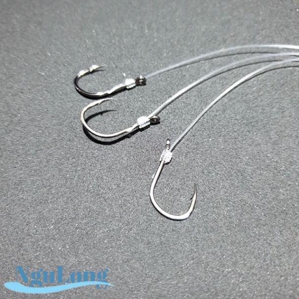 Lưỡi câu chùm nho 6 lưỡi câu y hình câu cá tra , cá trê , cá chim v.v lưỡi cực kỳ sắc bén y hình ....
