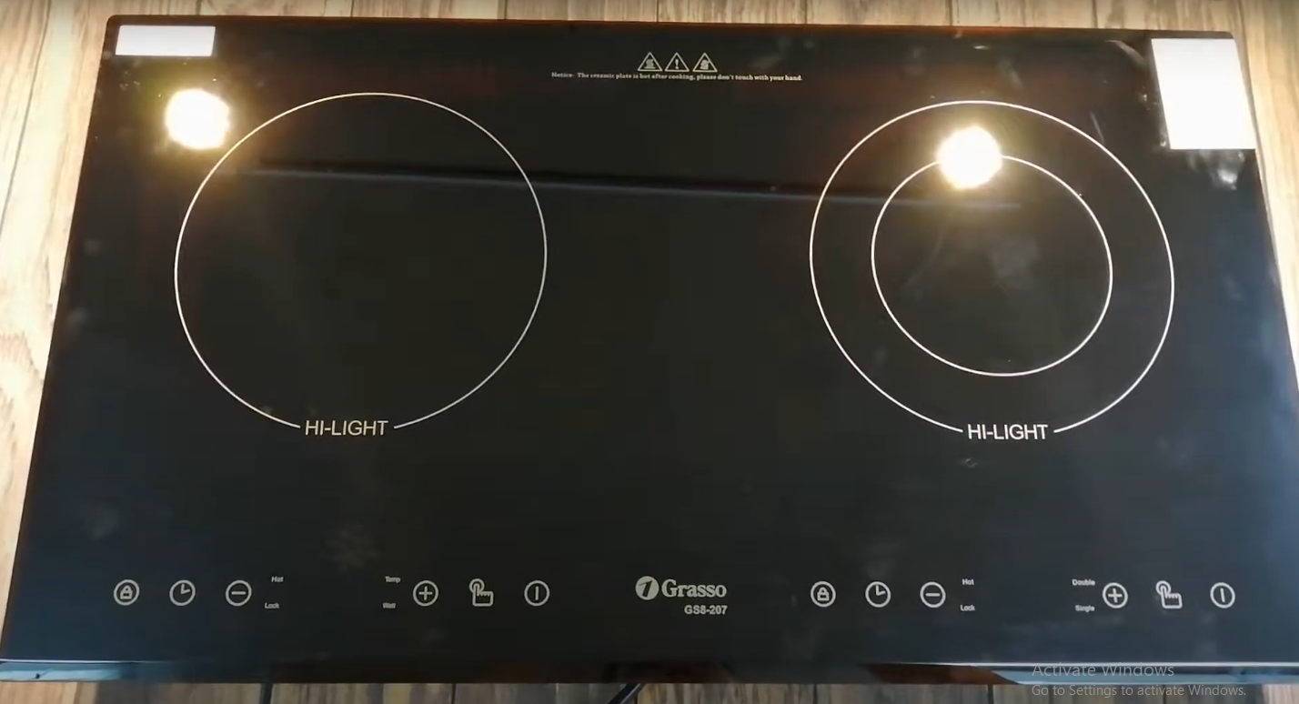 Bếp hồng ngoại 2 vùng nấu GS8 - 207 - Hàng chính hãng