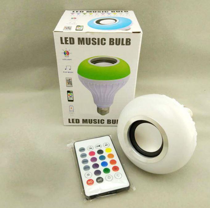 Đèn Led Kiêm Loa Bluetooh Music Lamp E27 12W LED RGB Bluetooth Speaker Bulb
