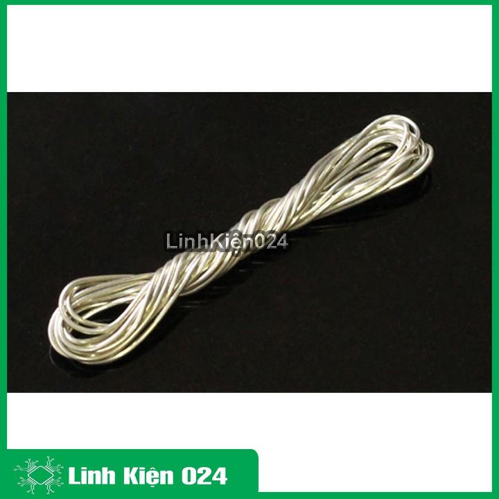 Thiếc hàn không chì hàn quốc cuộn 1,5 mét - 0.8mm LFC7-107