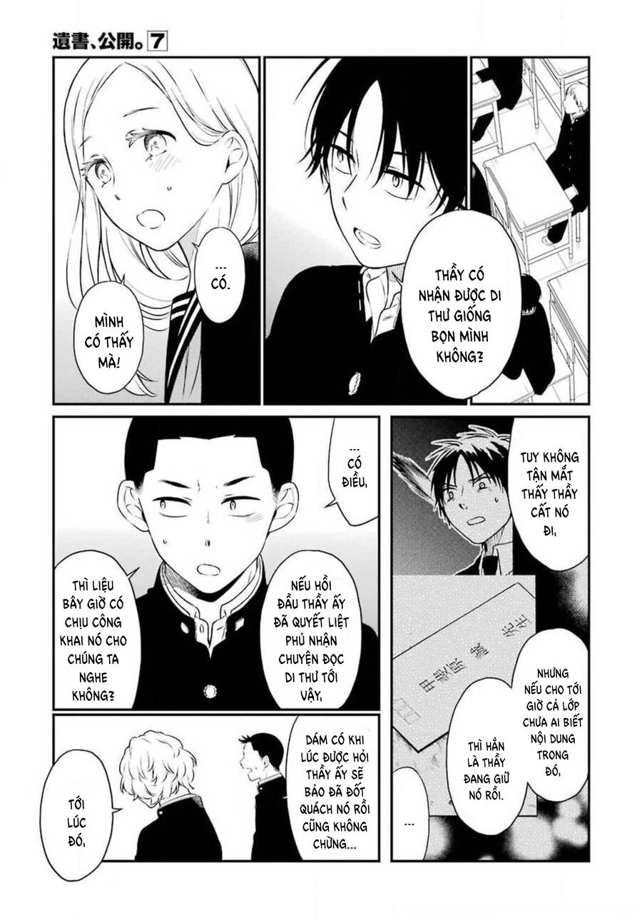 di thư trên bàn chapter 37 8