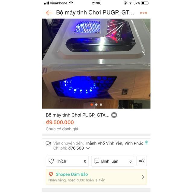Fan led làm mát case 33 bóng 12cm kèm ốc.