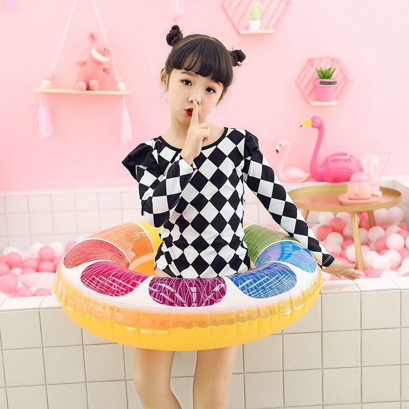 Vòng bơi phao cho bé đầy màu sắc Vòng tròn bơm hơi Vòng tròn cao su cho bể bơi Phao bãi biển Đồ chơi dưới nước