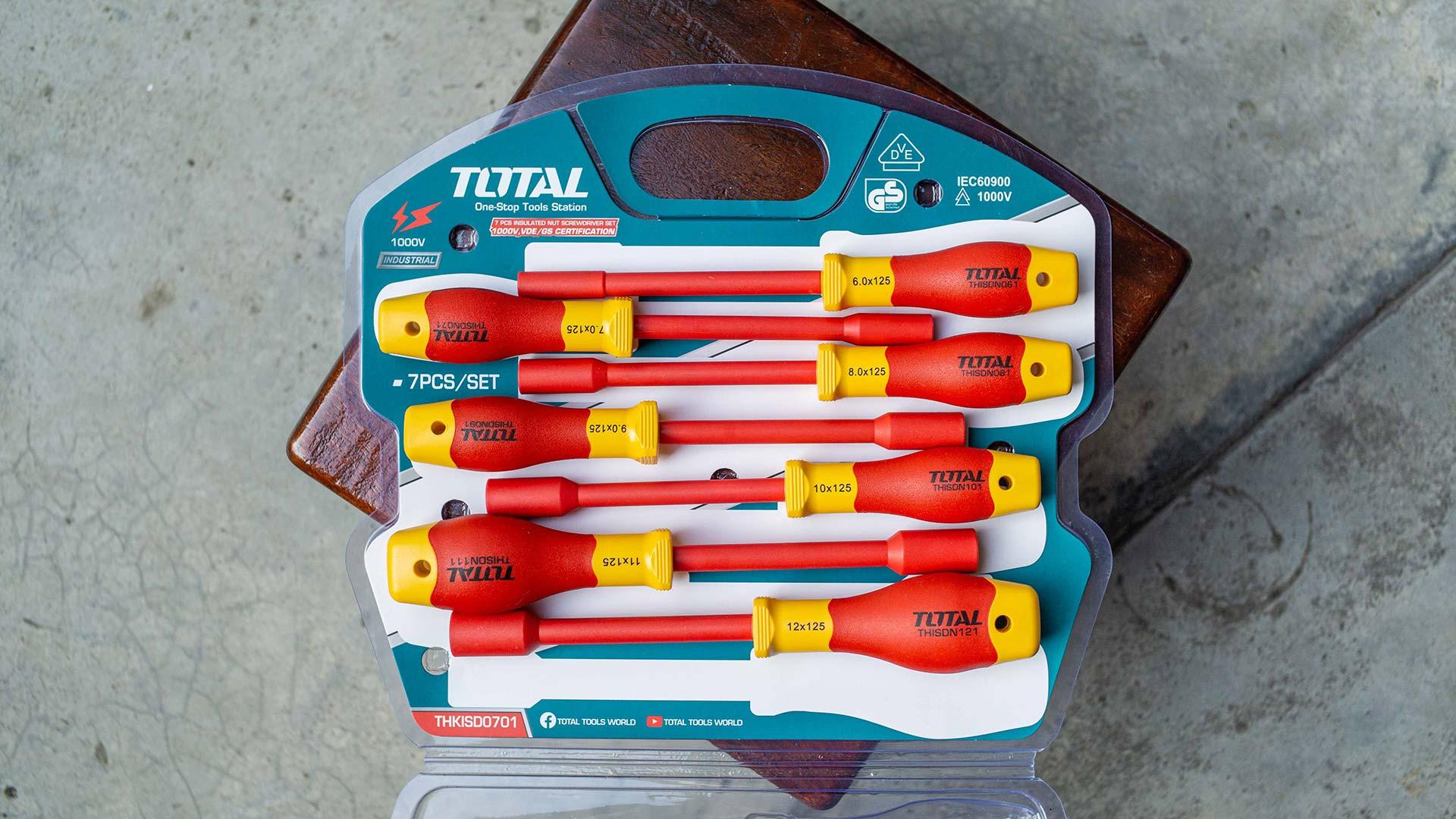 BỘ 7 TUA VÍT CÁCH DIỆN TOTAL THKISD0701 - HÀNG CHÍNH HÃNG