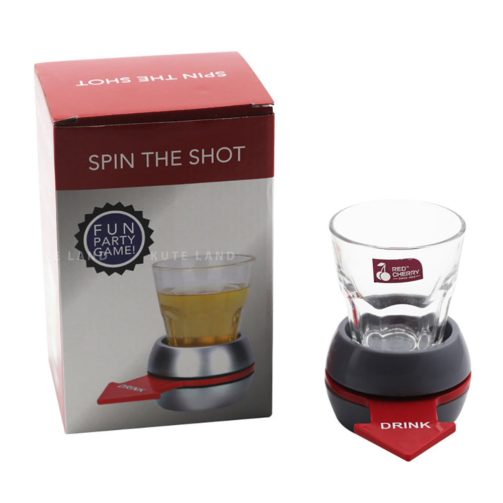 Bộ trò chơi Spin The Shot chỉ tay uống rượu hot hit trên bàn nhậu đơn giản dễ chơi dễ trúng thưởng