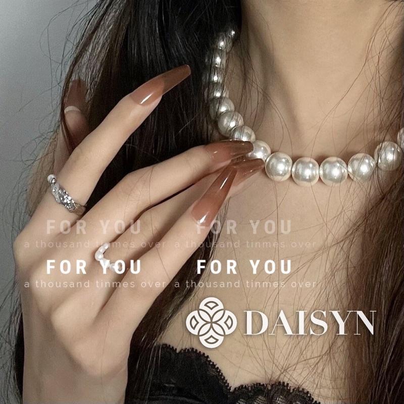 N382 vòng cổ choker , dây chuyền choker hạt Ngọc 12mm kiểu dáng xinh xắn cho nữ