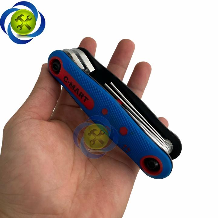 Bộ lục giác xếp C-Mart F0914 có 8 cây