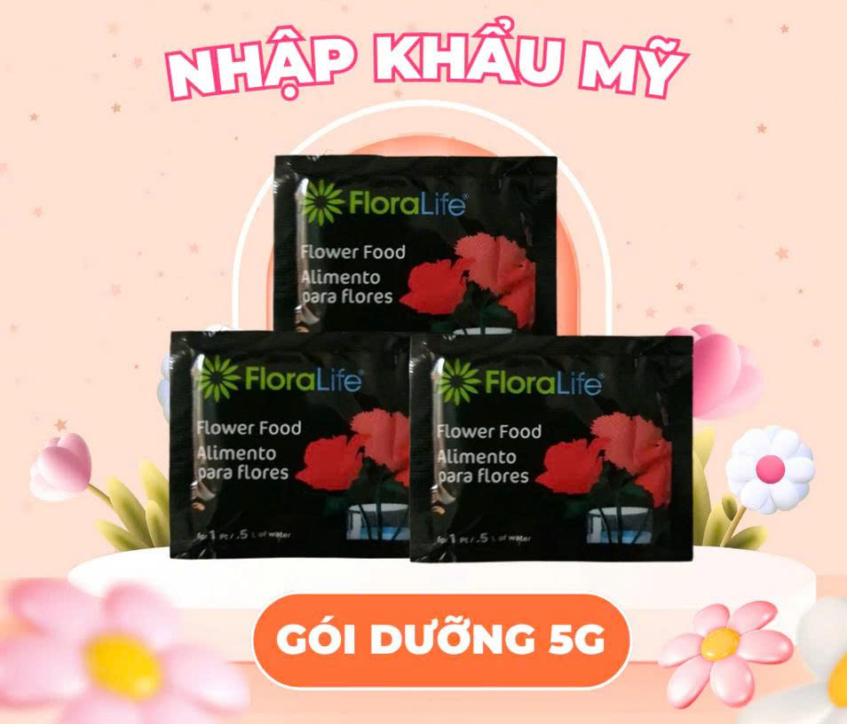 400ml Dưỡng Hoa Tươi Lâu Bón Cho Hoa Cắt Cành Lâu Tàn Không Hôi Nước