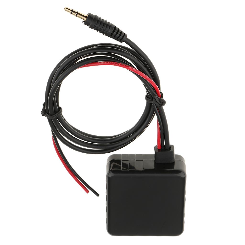 Car Stereo Truck Add-on 3.5mm Input Audio Bluetooth Receiver Adapter 12V