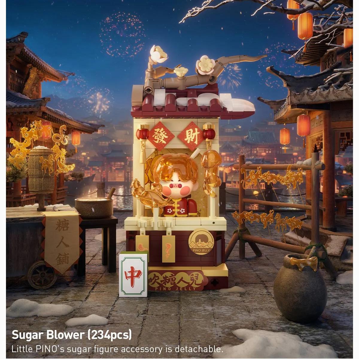 Đồ Chơi Lắp Ráp Mô Hình Pop Mart Wealthy Snake's New Year Celebration (Mẫu Bên Trong Là Ngẫu Nhiên)