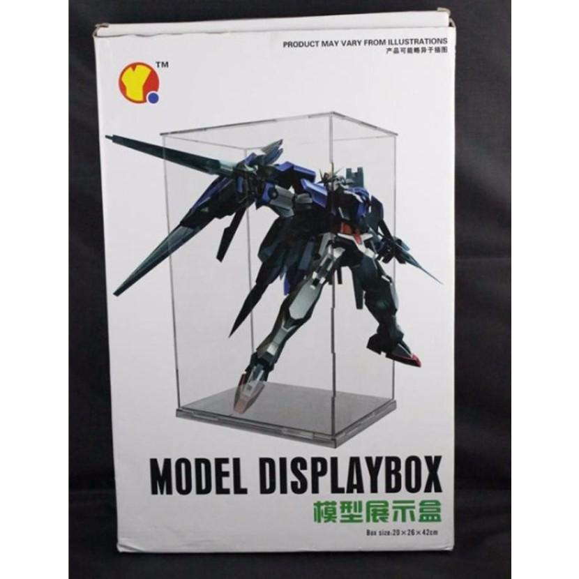 Hộp mica trưng bày mô hình Lego, Gundam cỡ đại 26 x 20 x 42cm - có thể trưng bày PG