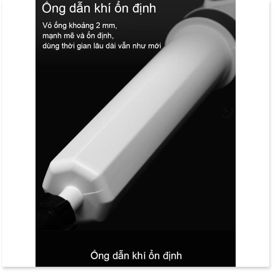 Máy thông tắc bồn cầu, bồn rửa chén với một nút ấn