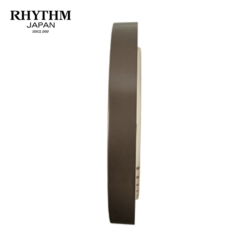 Đồng hồ treo tường Nhật Bản Rhythm CFG724NR06 Kt 36.0 x 4.5cm, 1240g. Vỏ nhựa. Dùng Pin.