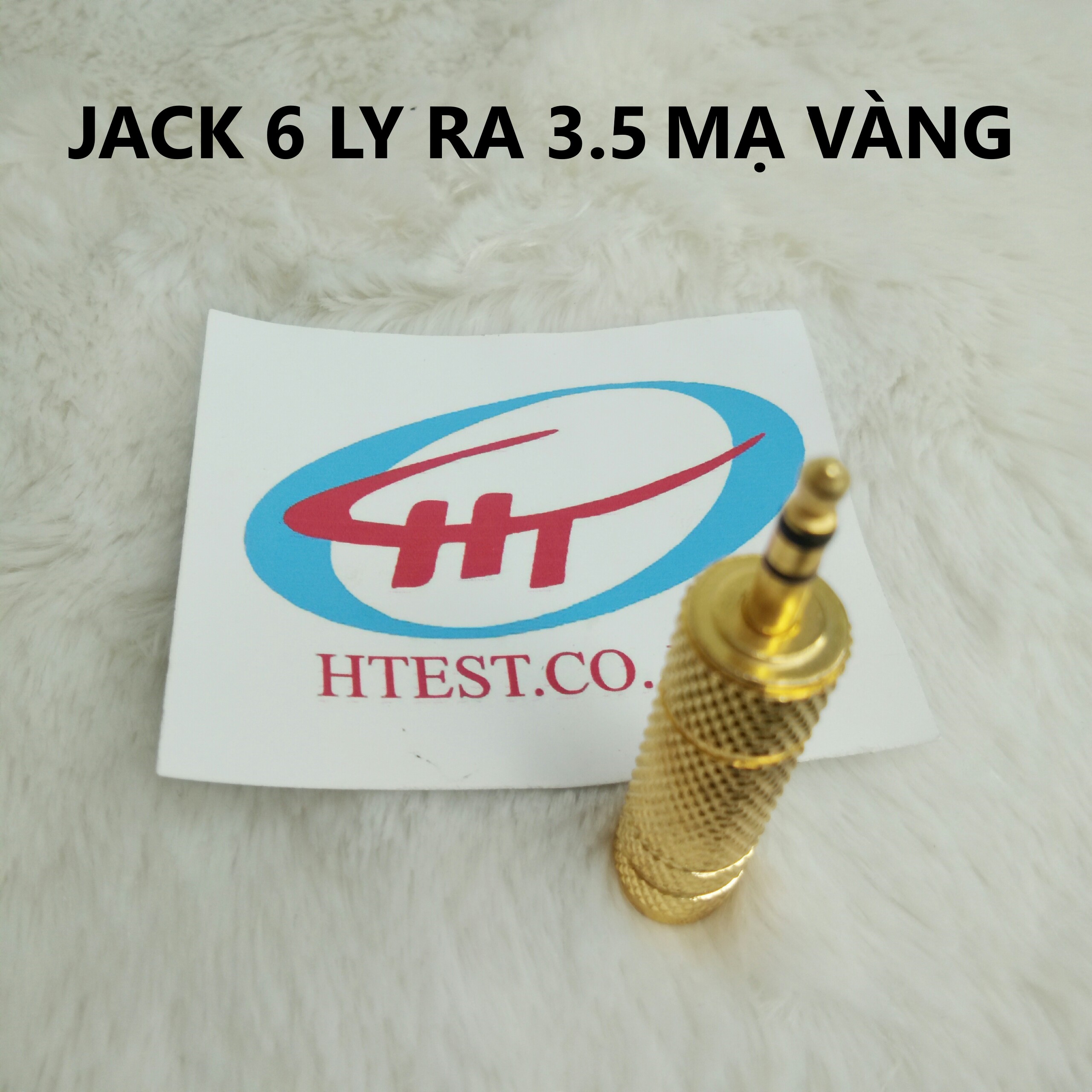 Jack chuyển đổi âm thanh mạ vàng