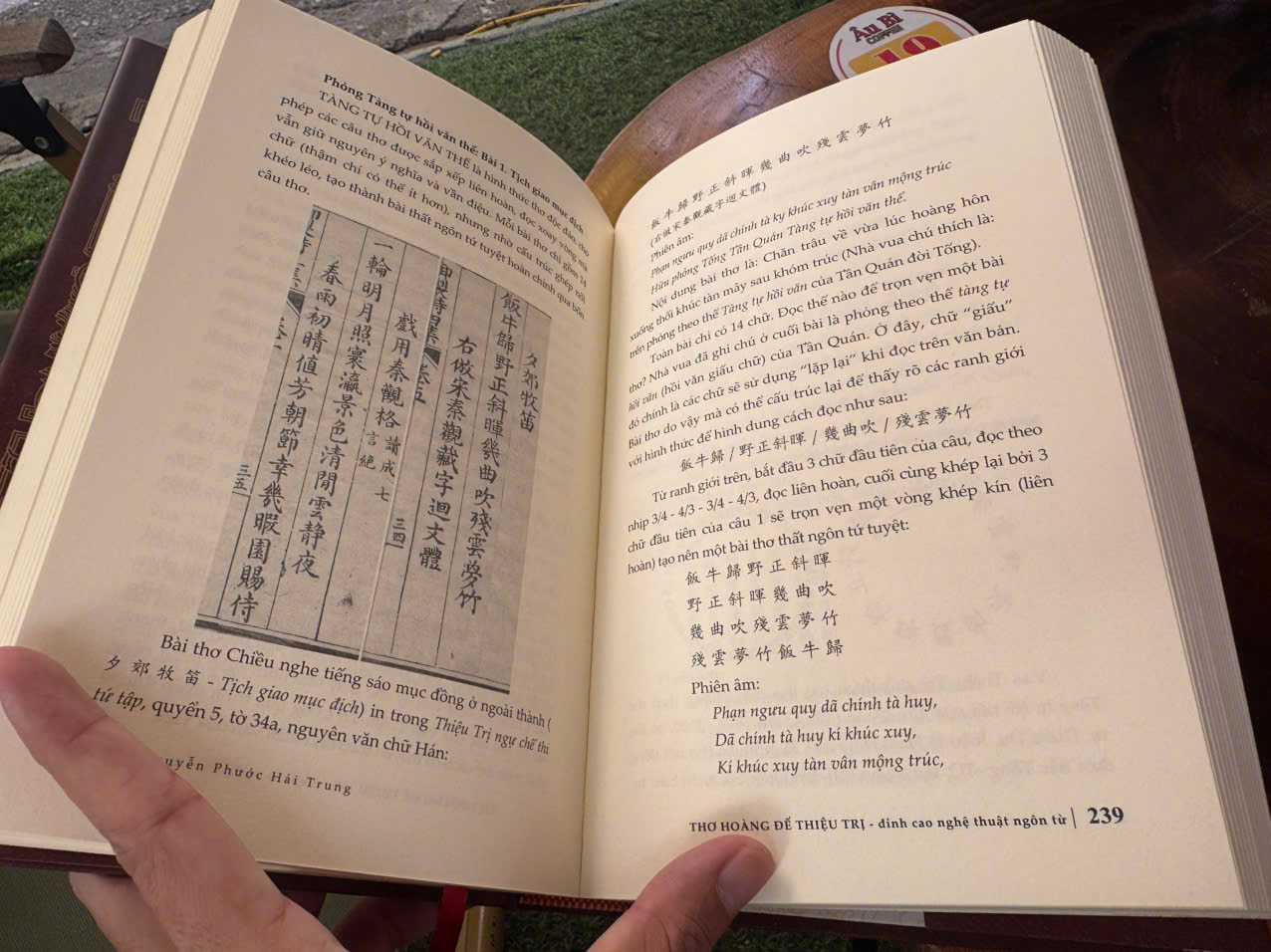 (Bìa cứng) THƠ HOÀNG ĐẾ THIỆU TRỊ - Đỉnh Cao Nghệ Thuật Ngôn Từ - Nguyễn Phước Hải Trung – Thái Hà Books