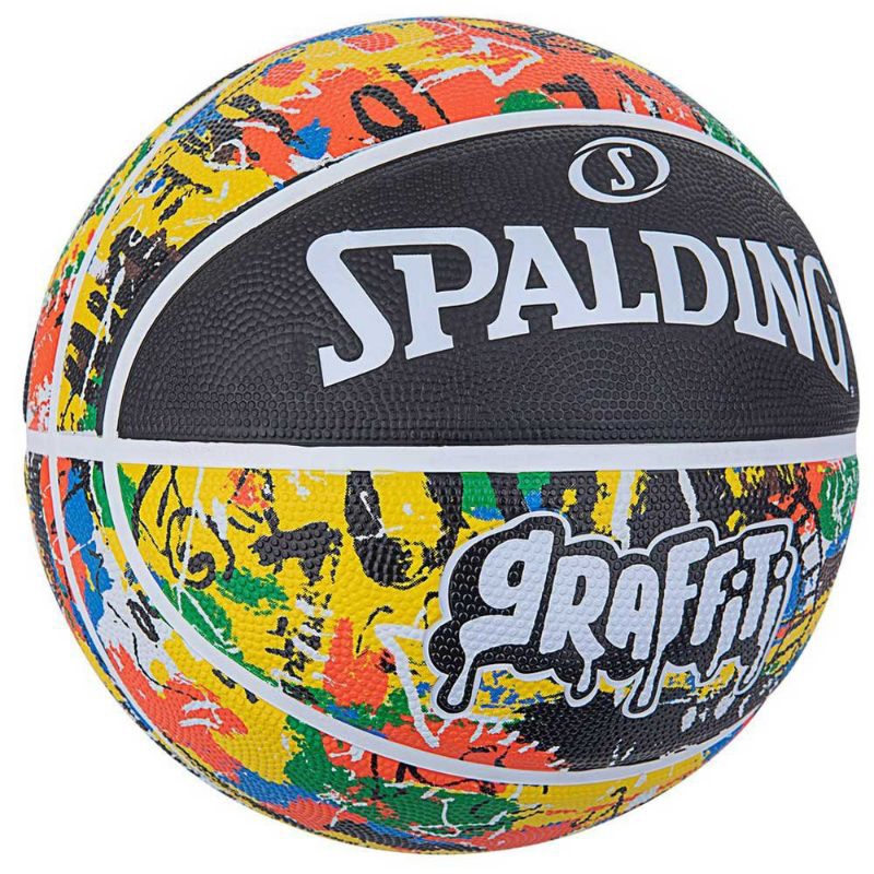 Quả bóng rổ Spalding Graffiti Rainbow- Indoor/ Outdoor Size 7