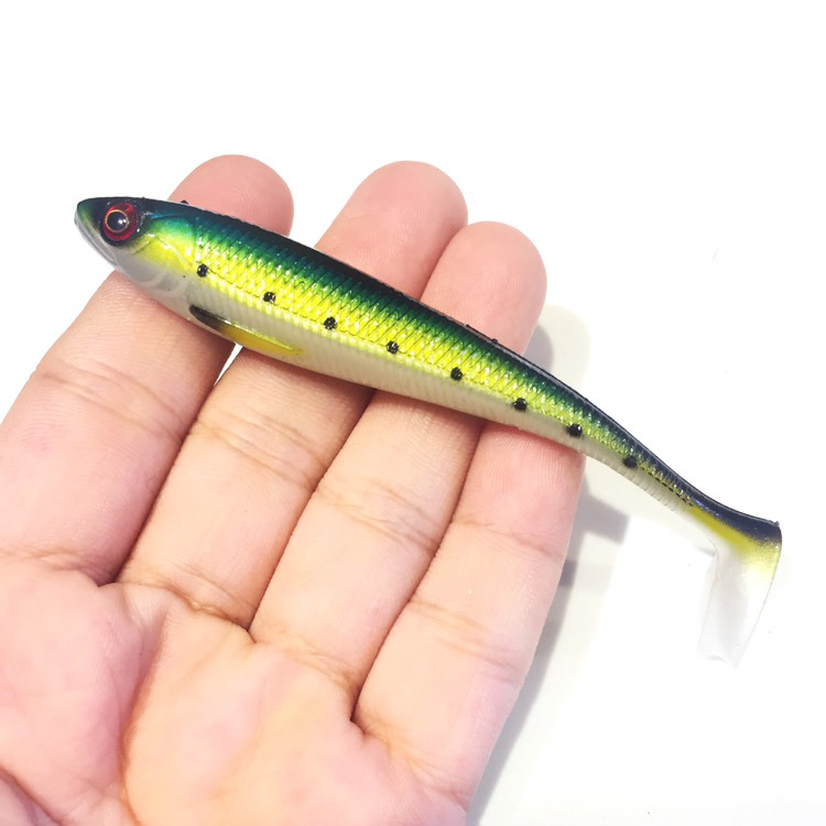 Combo 7 Con Mồi Mềm Câu Lure Câu Cá Lóc, Cá Chẽm, Cá Măng, Cá Nhồng - Combo Mồi Câu Cá Lóc, Mồi Giả Câu Cá NFF