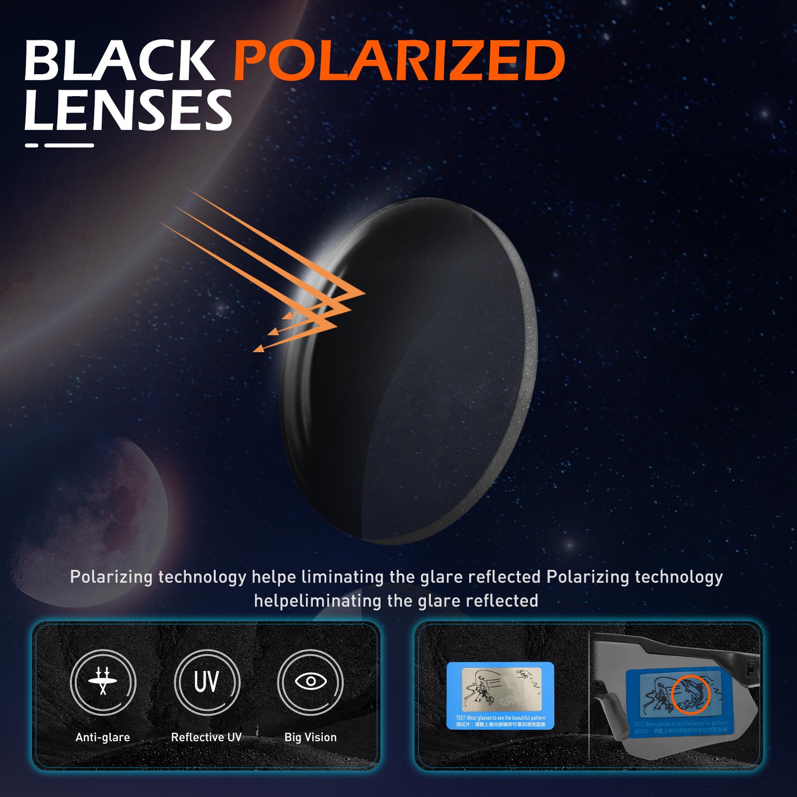 Kapvoe Kính Đi Xe Đạp Phân Cực MTB Kính Nữ Ngoài Trời Photochromic Xe Đạp Kính Mát Thể Thao Người UV400 Đi Xe Đạp Kính Mắt Color: 08 Lenses Color: 4LENS