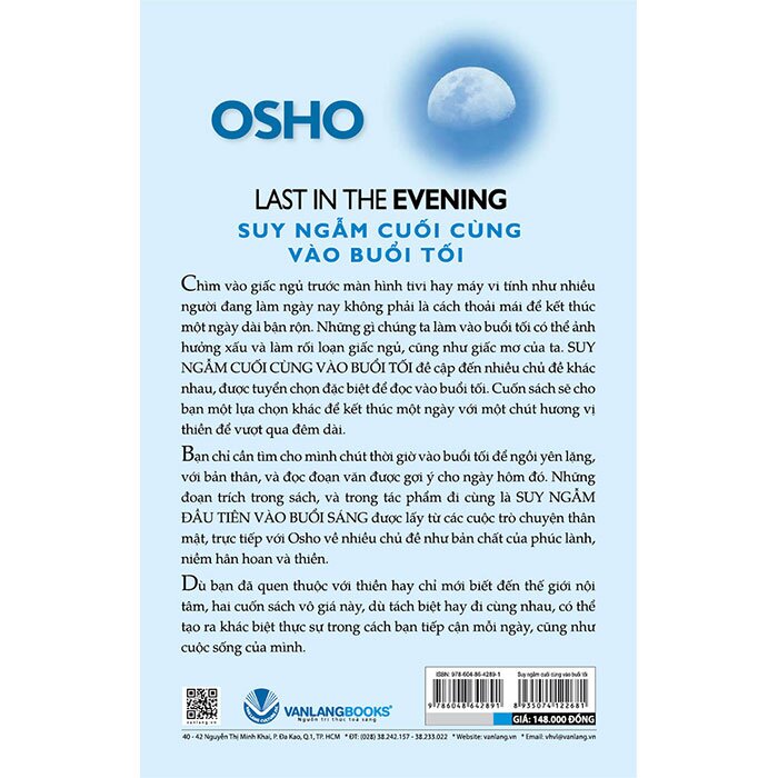 Sách Osho - Suy Ngẫm Cuối Cùng Vào Buổi Tối