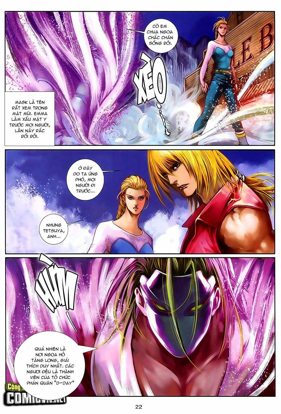 ba động quyền z hadouken zero chapter 3 22