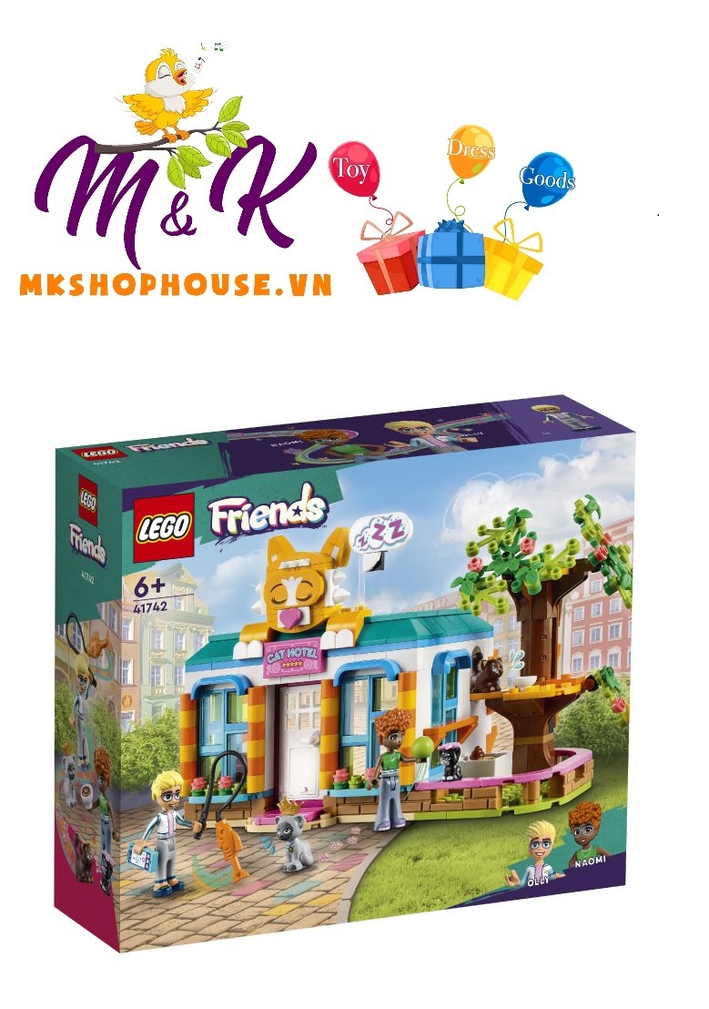 LEGO Friends 41742 Khách Sạn Thú Cưng (445 Chi Tiết)