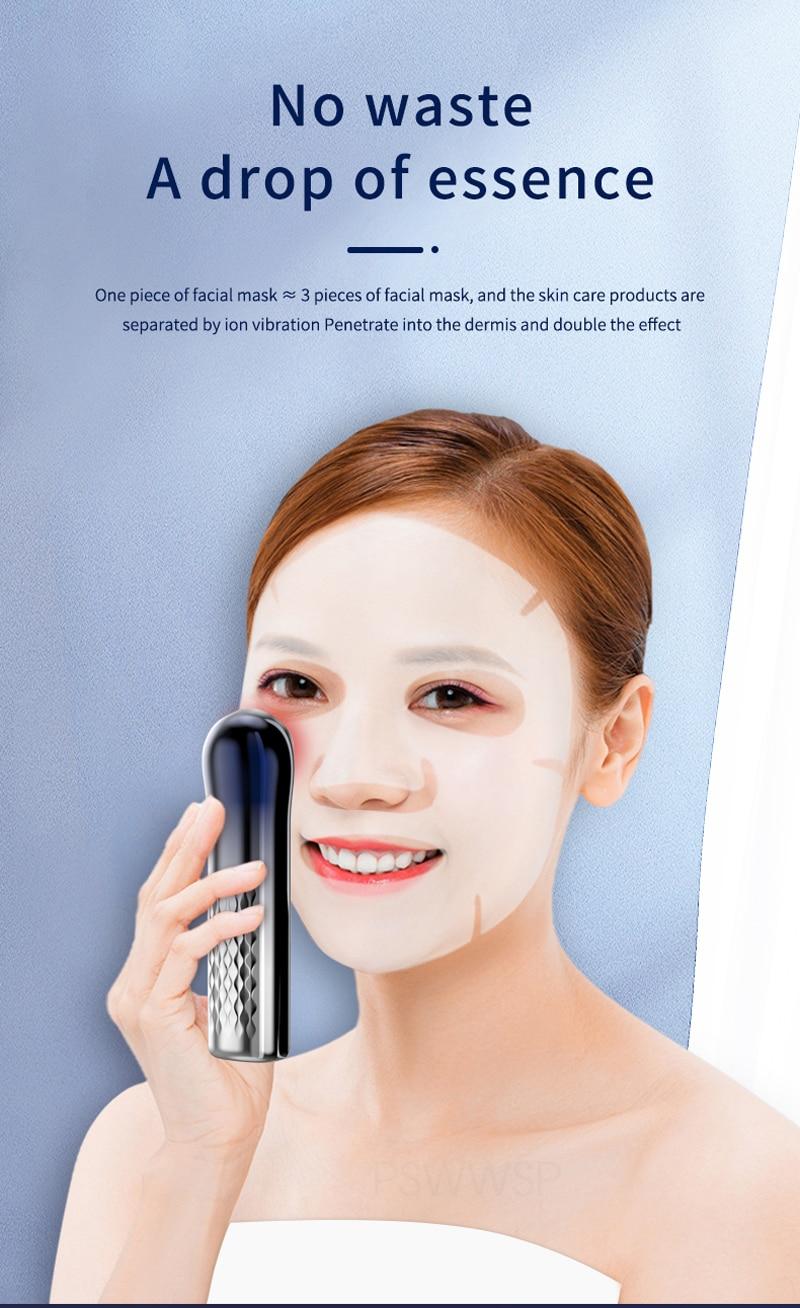 Dụng Cụ Massage Nâng Cơ Mặt Làm Trẻ Hóa Da Bloom 5 Electrode' Tech Japan - 15 phút mỗi ngày sẽ hiệu quả - Riki Shop