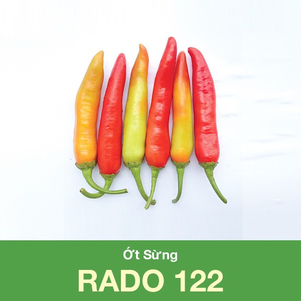 Hạt Giống Ớt Sừng 122 Gói 0.2g