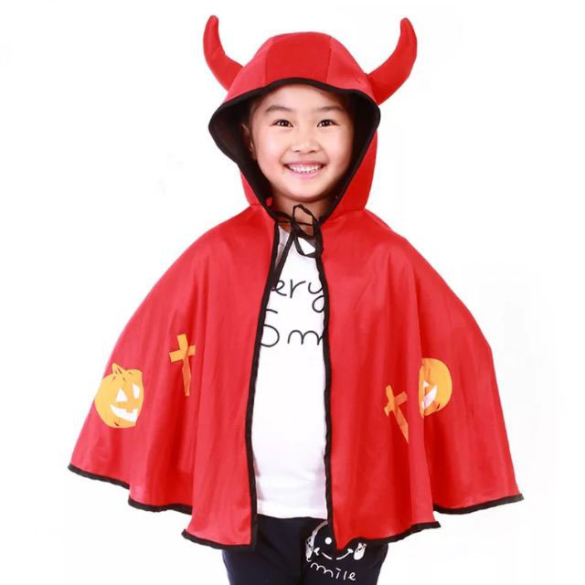 Trang phục áo choàng sừng Halloween