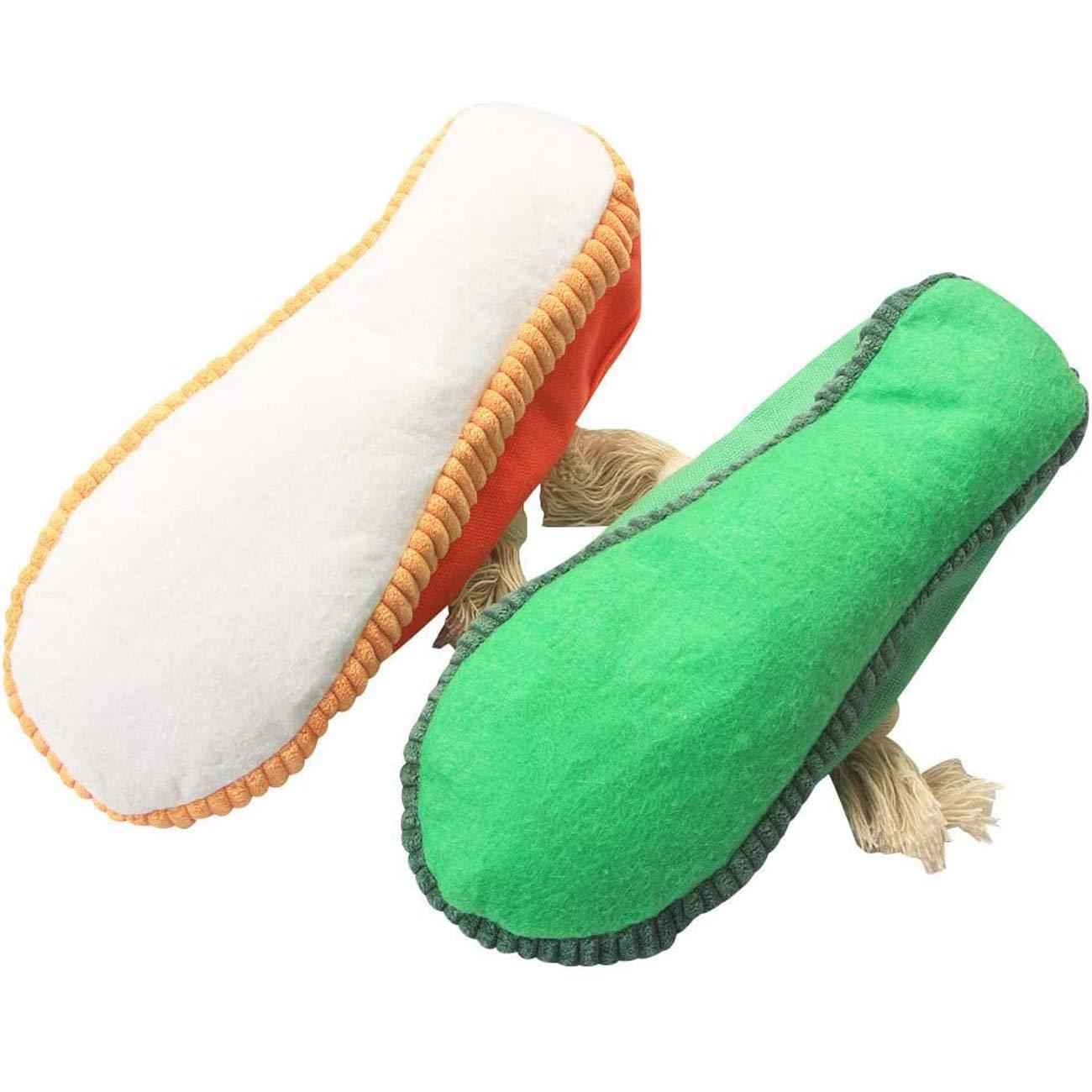 2 miếng chó chơi đồ trượt hình chó đồ chơi đồ chơi cho thú cưng cho vật nuôi cho chó nhỏ được kích thước trung bình