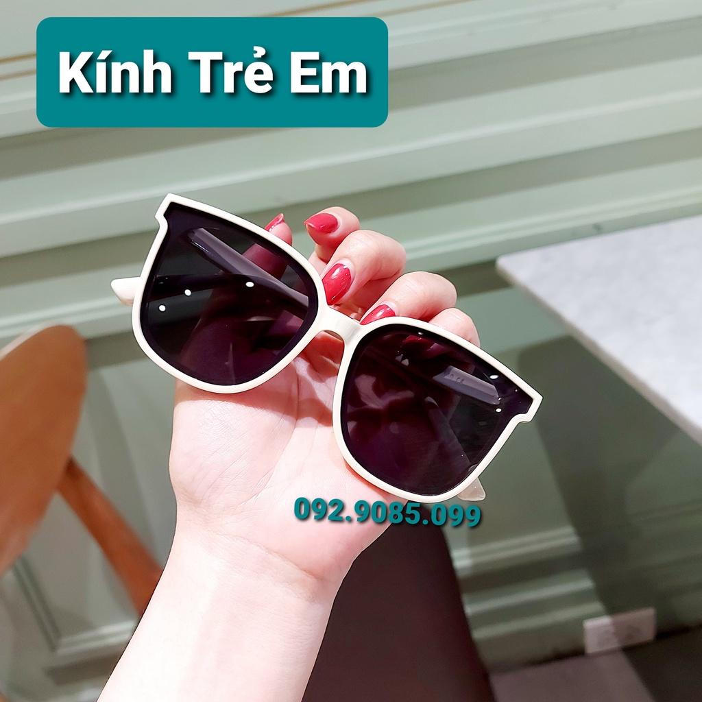 Kính râm cho bé 2t-10t, mắt gọng vuông dễ đeo, cool ngầu V0008