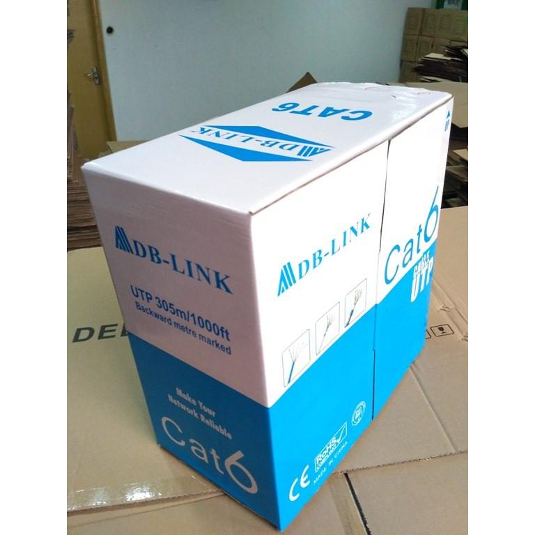 Dây Cáp Mang ADB Link Cat6 UTP 305M Cuộn ( Màu Xanh ) - Hàng Chính Hãng