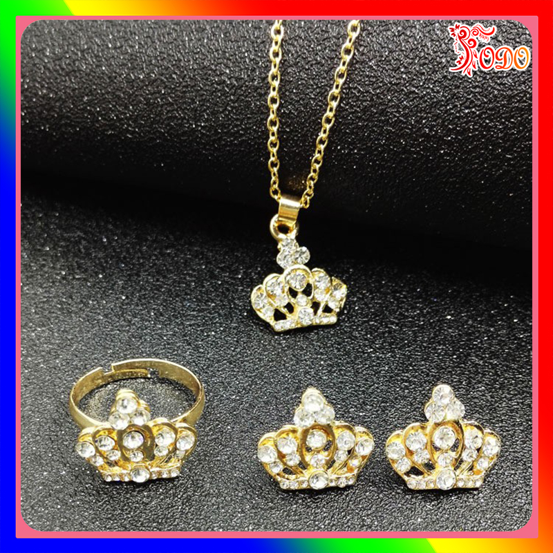 Bộ trang sức kiểu Hàn Quốc kiểu dáng CI80 lấp lánh phong cách ngầu thích hợp đi đám cưới TBTS - [Thời Trang ToDo]