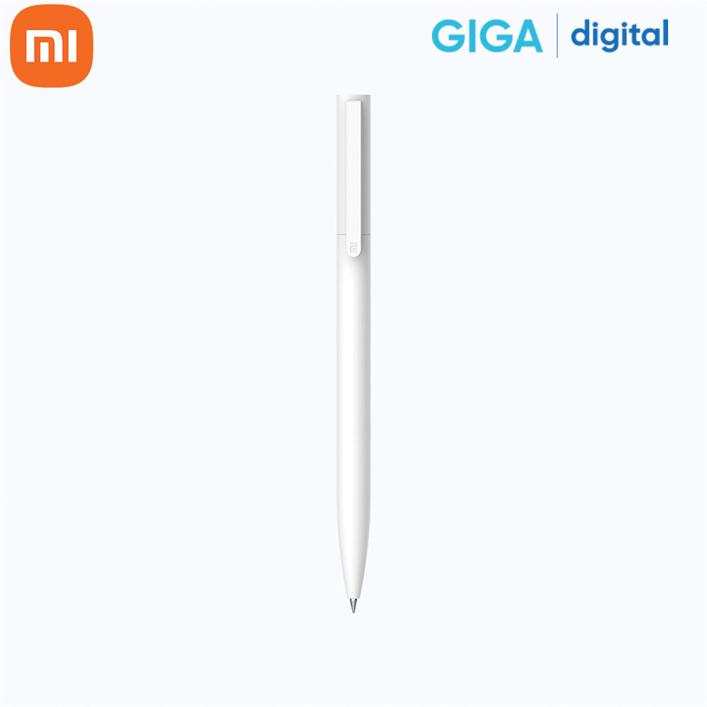 Bút bi Xiaomi Trắng (Mực Đen) 0.5mm MJZXB01WC cao cấp - Hàng Chính Hãng