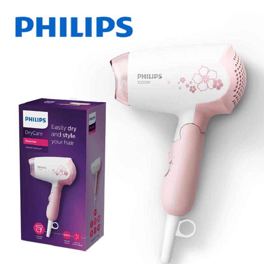 Máy Sấy Tóc Philips HP8108 - HP8108, 1000W, Trắng cánh sen