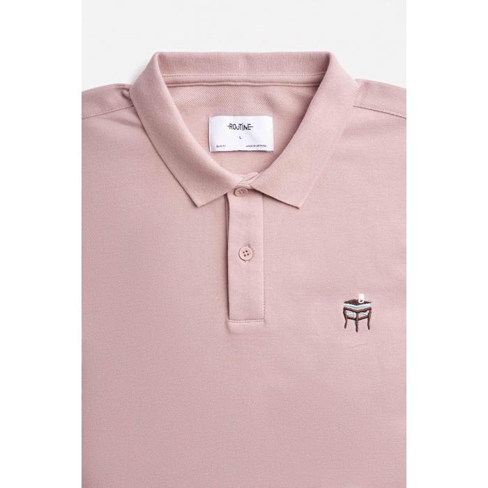 ÁO POLO NAM TAY NGẮN THÊU FORM SLIM - 10F22POL002 | LASTORE MENSWEAR