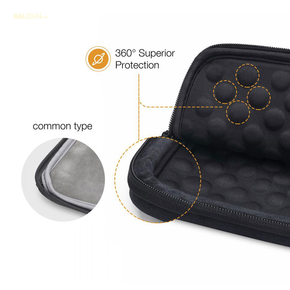 Túi Chống Sốc TOMTOC 360° Protective MACBOOK 13/14/15/16inch - A13 Nhiều màu