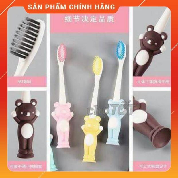 SÉT 4 BÀN CHẢI GẤU CHO BÉ XUẤT NHẬT