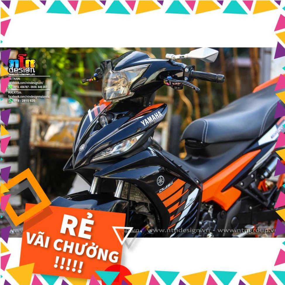 Tem Rời Exciter 135 Mẫu 2014 Zin Cam Đen