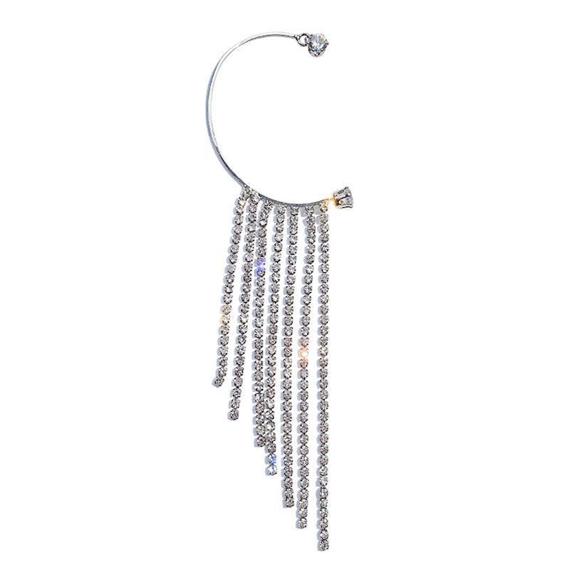 Hoa tai đính đá gài 1 bên - Arora boutique