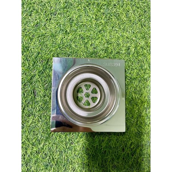 Hố Ga Đúc, Ga Thoát Sàn inox 304 Bóng kích thước 12x12 phi 60-90
