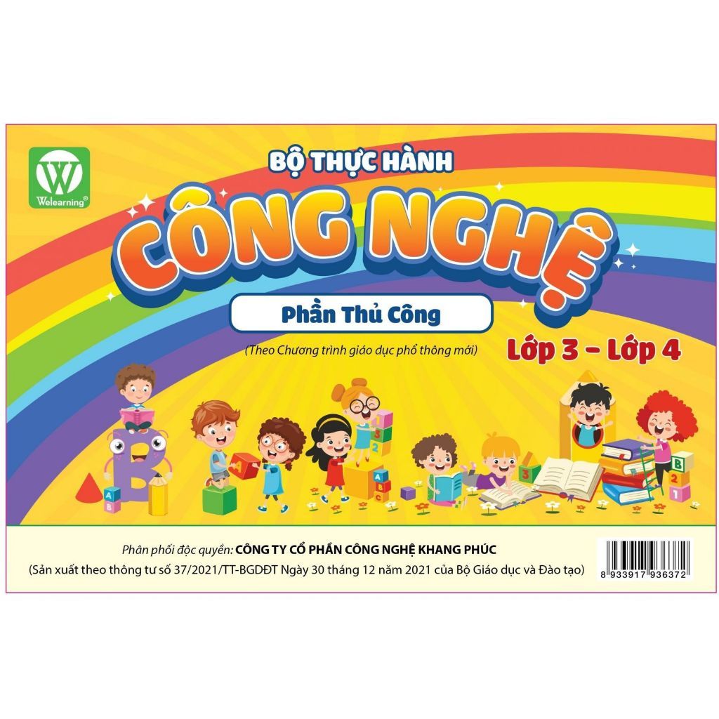 Bộ thực hành môn Công Nghệ lắp ghép mô hình kỹ thuật Lớp 4 ( Theo Chương Trình Giáo Dục Phổ Thông Mới )