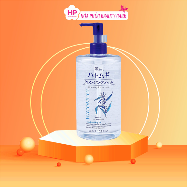 Dầu Tẩy Trang Dưỡng Sáng Da Reihaku Hatomugi Cleansing Oil - 30008