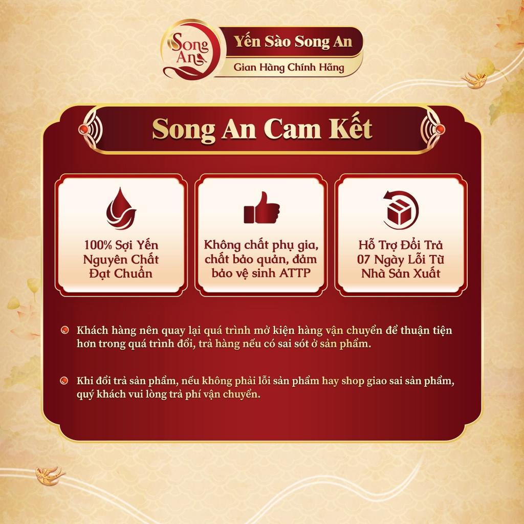 Hồng yến thô thượng hạng Song An Food 100gr tăng cường đề kháng